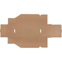 Boîtes profondes en carton ondul&eacute;, 5-3/4" la x 11-1/4" p x 4-1/2" h, Beige CSL Industriel Inc.