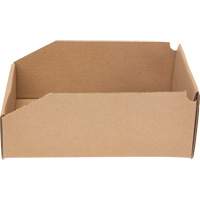 Boîtes profondes en carton ondul&eacute;, 7-5/8" la x 11-5/16" p x 4-1/2" h, Beige CSL Industriel Inc.
