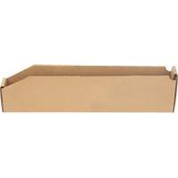 Boîtes profondes en carton ondul&eacute;, 2-7/8" la x 17-1/4" p x 4-1/2" h, Beige CSL Industriel Inc.