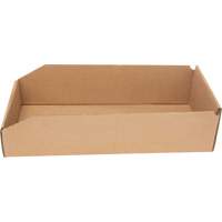 Boîtes profondes en carton ondul&eacute;, 7-3/4" la x 17-1/4" p x 4-1/2" h, Beige CSL Industriel Inc.