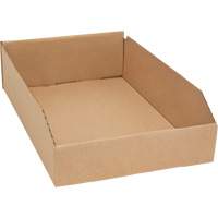 Boîtes profondes en carton ondul&eacute;, 11-3/4" la x 17-1/4" p x 4-1/2" h, Beige CSL Industriel Inc.