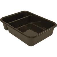 Bac d'entreposage tout usage &agrave; compartiment, 5" ha x 15" p x 20" lo, Plastique, Brun CSL Industriel Inc.
