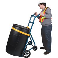 Drum Hand Truck , Steel Construction, 25 - 55 US Gal. (20 - 45 Imperial Gal.) CSL Industriel Inc.