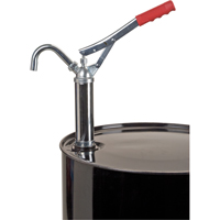 Pompe &agrave; baril de type levier, Acier, 11 oz/course, Pour barils de 30-55 gal. CSL Industriel Inc.