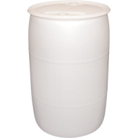 Polyethylene Drums, 55 US gal (45 imp. gal.), Closed Top, Natural CSL Industriel Inc.