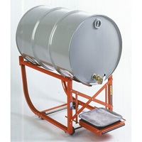Drum Cradle with Drip Tray, 55 US gal. (45 Imperial Gal.) Capacity, 600 lbs./272 kg Load Limit CSL Industriel Inc.