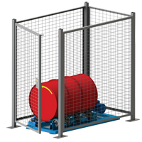Stationary Drum Roller - Guard Enclosure CSL Industriel Inc.