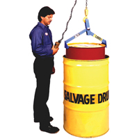 Drum & Overpack Lifter, 55 -85 US gal. (45 -70 Imperial Gal.), 1000 lbs./454 kg Cap. CSL Industriel Inc.