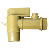 2" NPT Polyethylene Deluxe Drum Faucet, Polyethylene, 2" NPT CSL Industriel Inc.