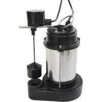 Stainless Steel Housing-Cast Iron Base Sump Pump, 1/3 HP, 3630 GPH Flow Rate CSL Industriel Inc.