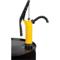 Pompe &agrave; baril de type levier, Polypropyl&egrave;ne, 14 oz/course, Pour barils de 5-55 gal. CSL Industriel Inc.