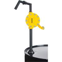 Pompe rotative pour baril, Polypropyl&egrave;ne, Pour capacit&eacute; 15 - 55 gal. US, 8 oz/course CSL Industriel Inc.