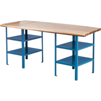 &eacute;tabli sur pi&eacute;destal extra robuste, Cap 2500 lb, 120" la x 30" p, 34" h CSL Industriel Inc.
