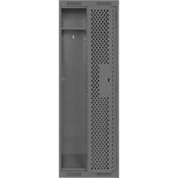Casiers Clean Line, Bloc de 2, 24" x 15" x 72", Acier, Charbon, Rivet (assembl&eacute;), Perfor&eacute; CSL Industriel Inc.