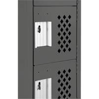Petit casier perfor&eacute; Clean-Line, 6 niveaux, 15" x 72" x 12", Acier CSL Industriel Inc.