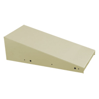 Clean Line Economy Lockers Slope Top, 4 Bank, 18" D x 48" W x 6" H, Beige, Steel CSL Industriel Inc.