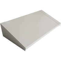 Dessus inclin&eacute; pour casiers robustes enti&egrave;rement soud&eacute; Concorde, Bloc de 3, 18" p x 36" la x 6" ha, Gris, Acier CSL Industriel Inc.