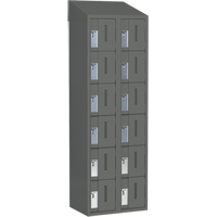 Casiers robustes Concorde, 6 niveaux, Bloc de 2, 24" x 18" x 78", Acier, Charbon, Soud&eacute; (assembl&eacute;) CSL Industriel Inc.