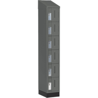 Casiers robustes Concorde, 6 niveaux, 12" x 18" x 82", Acier, Charbon, Soud&eacute; (assembl&eacute;) CSL Industriel Inc.