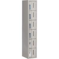 Casiers robustes Concorde, 6 niveaux, 12" x 18" x 72", Acier, Gris, Soud&eacute; (assembl&eacute;) CSL Industriel Inc.
