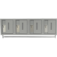 Casiers muraux robustes, Bloc de 4, 18" x 12" x 12", Acier CSL Industriel Inc.