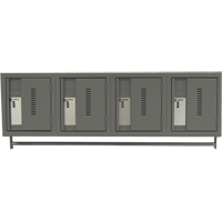 Casiers muraux robustes, Bloc de 4, 18" x 12" x 12", Acier CSL Industriel Inc.