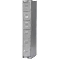 Casiers, 6 niveaux, 12" x 18" x 72", Acier, Gris, D&eacute;mont&eacute; CSL Industriel Inc.