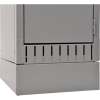 Base sur&eacute;lev&eacute;e, 1 Blocs, 4" lo x 12" la x 18" p, Gris, Acier CSL Industriel Inc.