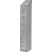 Casiers, 6 niveaux, 12" x 18" x 82", Acier, Gris, D&eacute;mont&eacute; CSL Industriel Inc.