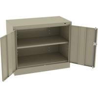 Standard Desk-High Cabinet, Steel, 30" H x 36" W x 18" D, Beige CSL Industriel Inc.