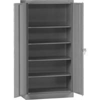 Standard Storage Cabinet, Steel, 4 Shelves, 72" H x 36" W x 18" D, Grey CSL Industriel Inc.