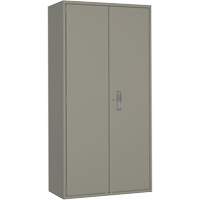 Armoire de rangement Hi-Boy, Acier, 4 Tablettes, 72" h x 36" la x 18" P, Gris CSL Industriel Inc.