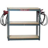 Battery Charging Rack with 10 Clamp Sets CSL Industriel Inc.