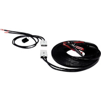 Heavy-Duty Fully Insulated Clamps with Side Terminal Adapters, 4 AWG, 500 A, 25' Cable CSL Industriel Inc.