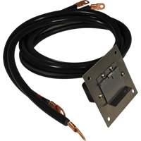Plug-In Polarized Stainless Steel Socket Panel, 4 AWG, 5' Cable CSL Industriel Inc.