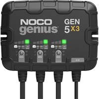 Chargeur de batterie embarqu&eacute; &agrave; 3 sorties de 15 amp&egrave;res Gen5X3 Genius CSL Industriel Inc.