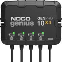 Chargeur de batterie embarqu&eacute; &agrave; 4 sorties de 40 amp&egrave;res GenPro10X4 Genius CSL Industriel Inc.