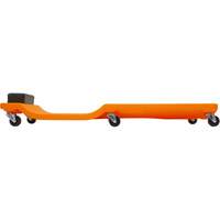 Sommier orange n&eacute;on &agrave; profil bas, en plastique robuste CSL Industriel Inc.