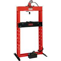 Presse pour atelier op&eacute;r&eacute;e par une pompe hydraulique &agrave; air, Capacit&eacute; 25 tonnes CSL Industriel Inc.