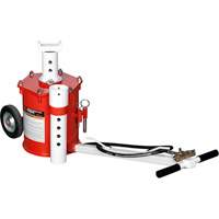 Portable Air Lift Jack, 10 Ton(s) Capacity, 17-3/4" - 49-3/8" H CSL Industriel Inc.