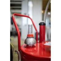 25-Gallon Steel Fuel Caddy with 2-Way Rotary Pump CSL Industriel Inc.