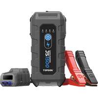 D&eacute;marreur d'appoint, survolteur, banque d'alimentation et lampe de poche JumpSurge1500 CSL Industriel Inc.