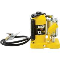 Cric-bouteille de s&eacute;rie Pro, 12 tonne(s), Air comprim&eacute;/hydraulique, 18-1/2" Hauteur &eacute;lev&eacute;e CSL Industriel Inc.