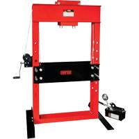 Presse pour atelier op&eacute;r&eacute;e par une pompe/hydraulique &agrave; air, Capacit&eacute; 50 tonnes CSL Industriel Inc.