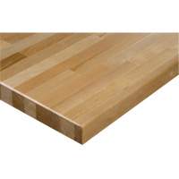 Hardwood Workbench Top, 60" W x 24" D, Square Edge, 1-1/4" Thick CSL Industriel Inc.
