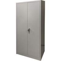 Storage Cabinet, Steel, 4 Shelves, 66" H x 30" W x 15" D, Grey CSL Industriel Inc.