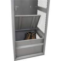 Gear Locker, Steel, 24" W x 24" D x 72" H, Grey CSL Industriel Inc.
