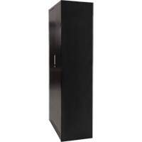Combination Storage Cabinet, 36" W x 18" D x 72" H, Black CSL Industriel Inc.