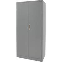 Combination Storage Cabinet, 36" W x 18" D x 72" H, Grey CSL Industriel Inc.
