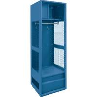 Gear Locker, Steel, 24" W x 24" D x 72" H, Dark Blue CSL Industriel Inc.